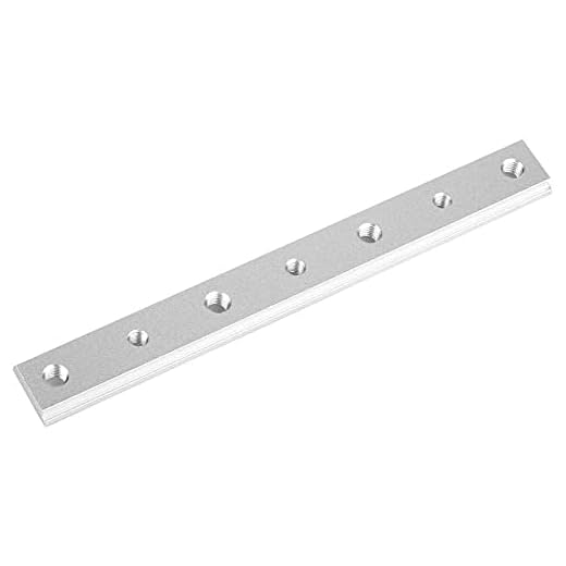 100 mm T Track aluminium glidplatta glidplatta glidplatta för T-slot Miter Track Fixturspår Router Bord Träbearbetningsverktyg (300 mm spår)