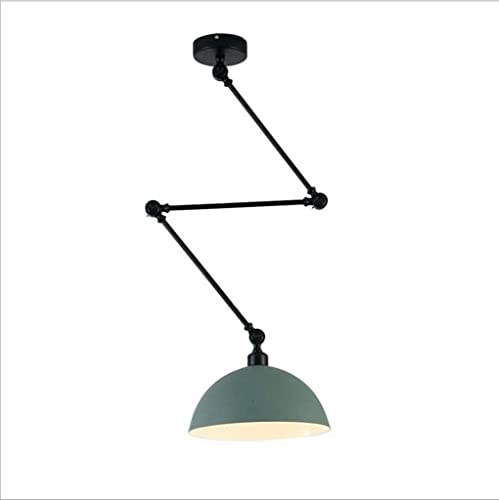 Suspension hauteur réglable en fer forgé table à manger luminaire