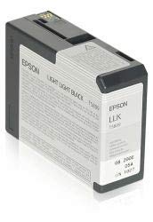 Cartouche Epson T580900 gris clair d'origine pour imprimante Stylus Pro 3800 jet d'encre