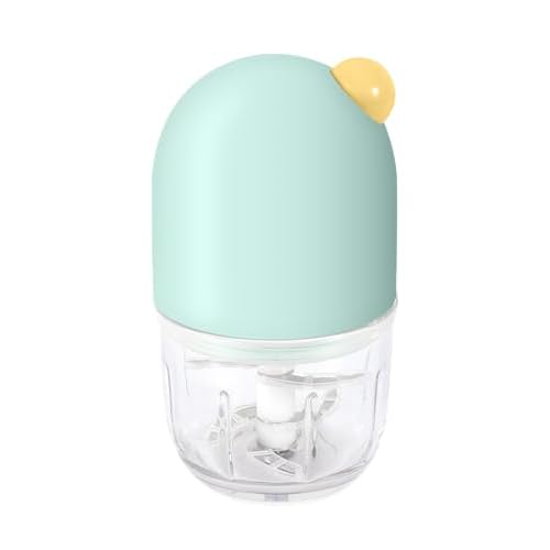 Baby Food Maker, Baby Food Processor for Fruit, Vegatable, Meat, Small Food Chopper Puree Blender with 300ml Glass Bowl, Baby Essentials