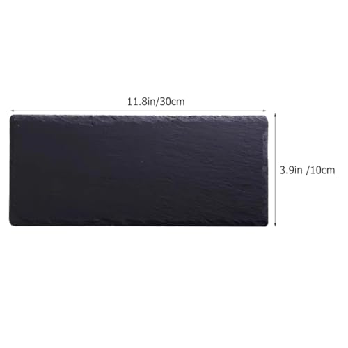 Bandeja rectangular multiusos de pizarra Alipis miniatura 2