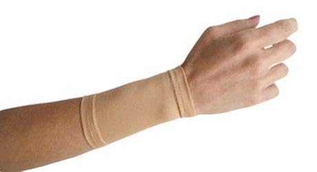 Tatjacket Tattoo Cover Up Concealer Sleeve, Wrist or Instep coverage, UPF 50 Protection, Slip Free (Unisex), 2 Pack, TAN