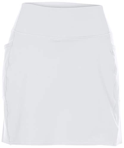 Skechers womens Go Walk Go Flex Skort, White, Small US