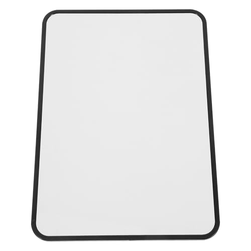 Zerodeko Pizarra Magnética de Borrado en Seco Doble Cara Portátil de Plástico Blanco, Fácil de Limpiar, Adecuado para Oficina, Hogar y Aula, Tablero Magnético Minimalista