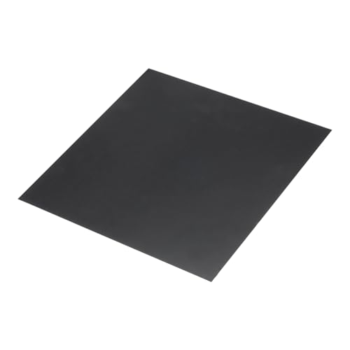 Image of MECCANIXITY Black ABS Plastic Sheet 8 x 8 x 0.02 Inch for Building Model, DIY Crafts, Panel, Pack of 1 Pcs