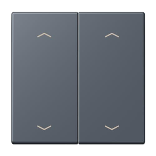 Touche F10 JUNG LC102P262 à 2 phases pour commande de volets roulants LC4320U