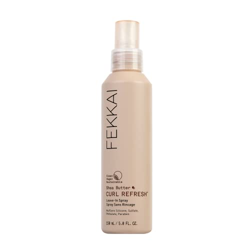 Fekkai Shea Butter Curl Refresh - 150 Ml - Hydrates & Refreshes Curls - Salon Grade, Ewg Compliant, Vegan & Cruelty Free #TOP30