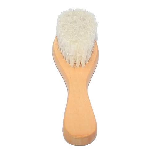 NOLITOY Cradle Cap Shampoo for Babies Soft Wool Brush Comb Ideal for Bath Time