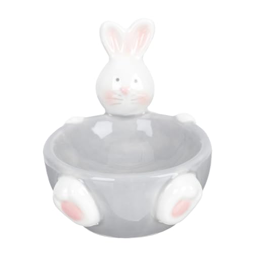 NAMOARLY Porcelain Boiled Egg Stand Ceramic Egg Holder for Breakfast for Boys and Girls