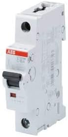Circuit Breaker; Miniature; DIN Rail Mount; D Curve; 1 Pole; 1.6A, ST201M-D1.6