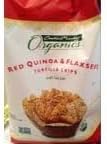 Red Quinoa & Flaxseed Tortilla Chips w/Sea Salt, 12 oz.