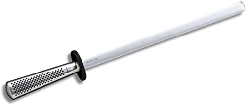 Global Knives G-39 - Afilador de Diamantes (Acero 30 cm, Acero Inoxidable CROMOVA 18)