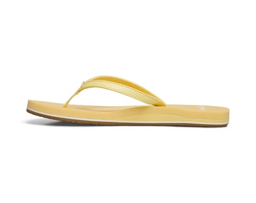 Image of Sanuk Yoga Joy Womens Flip Flops | Yoga Mat Footbed | Sandals for Women | Womens Yoga Sandals | Women's Beach Sandals
