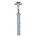 Produktbild Nageldübel Spenglerdübel Schlagdübel Kappleistendübel Nylon Schraube Edelstahl A2 mit 15mm Dichtscheibe - 6x80-100 Stück