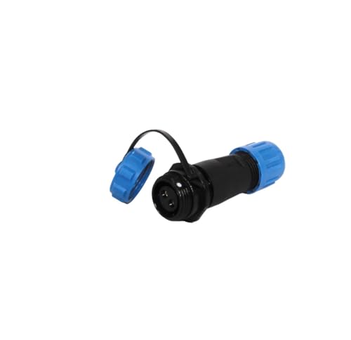 Conector SP13 impermeable con tuerca trasera de alta resistencia para exterior