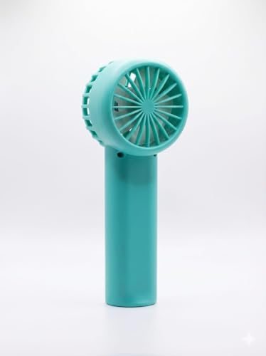 Image of Novo Mini Rechargeable Fan, Portable Handheld with Speed Modes, High Speed Motor, Type-C Charging Port, Beautiful Design