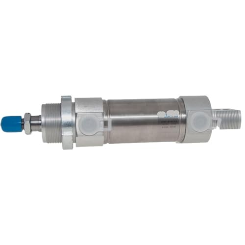 Cilindro neumático de acero inoxidable DSN-16-50-P mini redondo para actuadores industriales 2