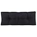 Klear Vu The Gripper Non-Slip Tufted Omega Universal Bench Cushion, 36", Midnight
