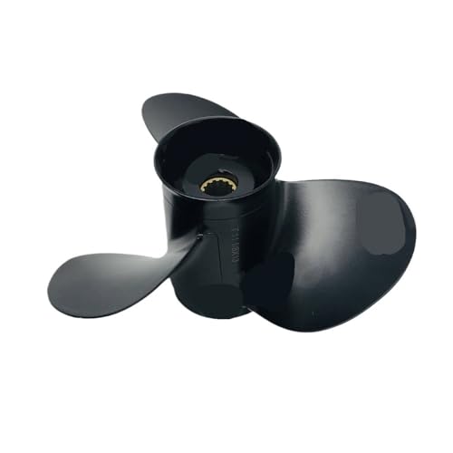 Hélice hors-bord 11.4/12 hélice pour bateau à 3 pales et 13 cannelures pour moteur marin 50 CV