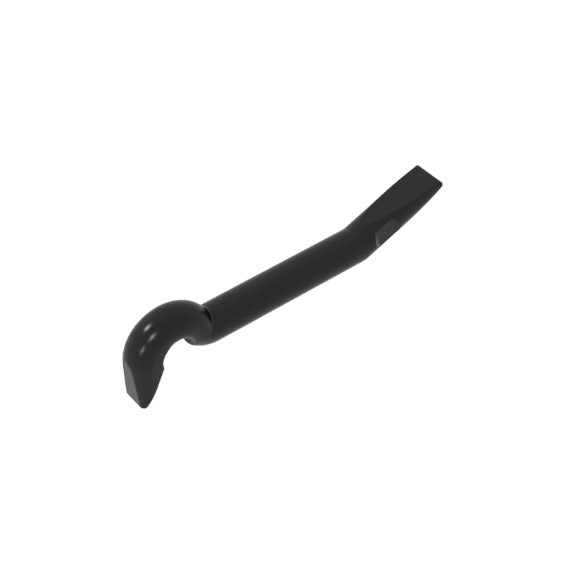 Props Crowbar 50PCS Compatible with Lego 92585 GDS-90111 Classic Bulk Toy MOC Color:Black