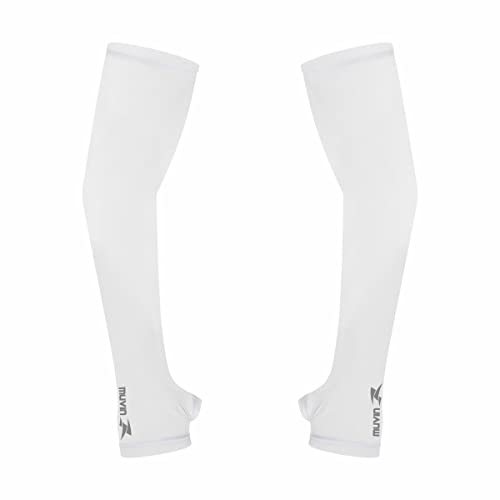 Manguito Esportivo Longo Pro HC com Cobertura da Mão Muvin - Proteção Solar UV50+ - Costura Flat e R