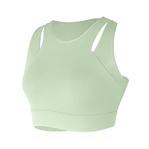 Brassière de yoga vert L, le soutien idéal du jogging matinal au sommeil