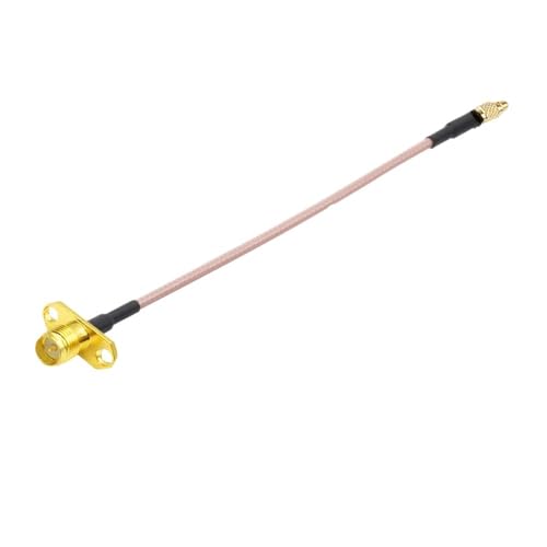 RG316P[u MMCX IX90° - RP SMA X tW pl}Eg sOe[ FPV AeiR[h 10(Brown,15CM)