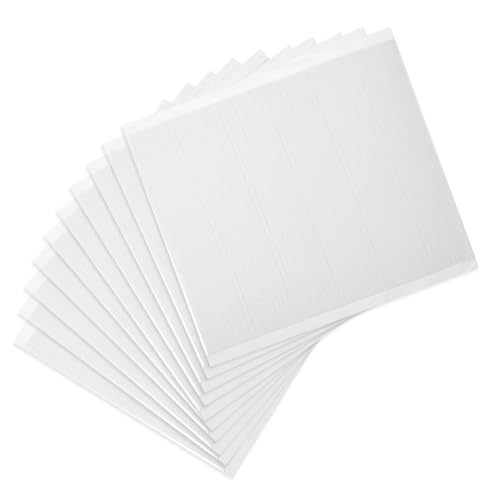 KICHOUSE Adhesive Foam Strips Sheets 10 Pack Double Sided Foam Tapes for Scrapbooking