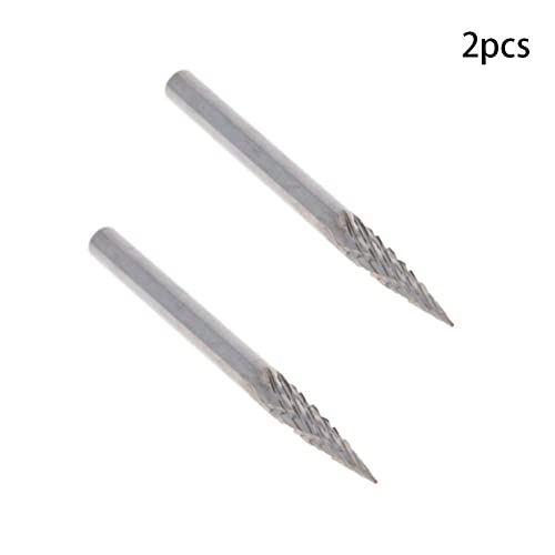 Fresas rotativas Auniwaig 3mm de diámetro, pack 2 piezas miniatura 3