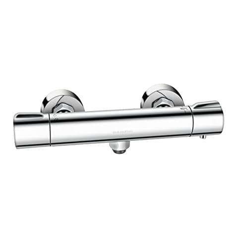 Grifo ducha Termostatico Cromado con Botón de Seguridad 40 ℃ Cover