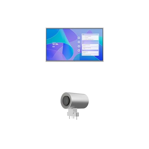 Image of Vibe (Board+Camera) S1 4K UHD Smart Board, 75 Inch Digital Whiteboard for Office and Classroom, Electronic Presentation Meeting Device for Hybrid Work, Interative Touchscreen Display, Chrome OS