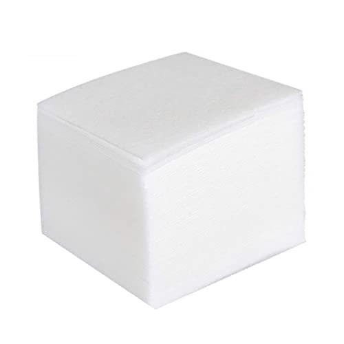 Toallita de uñas sin pelusa, almohadillas de algodón, quitaesmalte de esmalte de uñas en gel, toallita de algodón suave y absorbente para uso en salón DIY, gel quitaesmalte de 325 Uds.