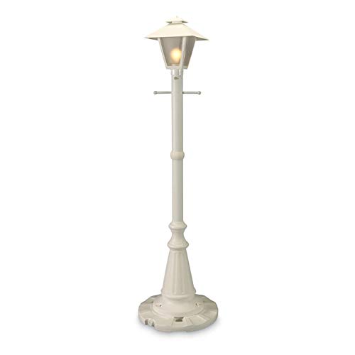 Patio Living Concepts Cape Cod White Outdoor Plug-in Post Lantern Patio
