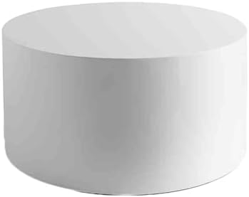Round Display Pedestal Stand 40x20cm - White Cylinder Base for Clothing Stores, Bridal Shops & Home Décor - Heavy-Duty Mannequin Display Platform Supports 440 lbs