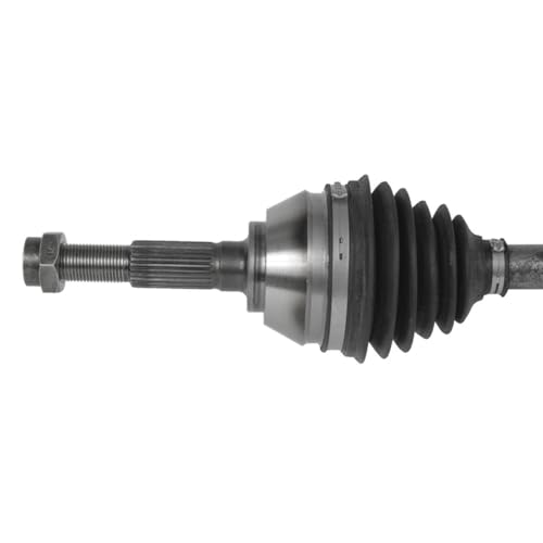 Image of Detroit Axle - Front CV Axles for 2002-2009 Chevy Trailblazer EXT Buick Rainier GMC Envoy XL XUV Olds Bravada Isuzu Ascender Saab 9-7x, 2003 2004 2005 2006 2007 2008 CV Axle Shaft Replacement