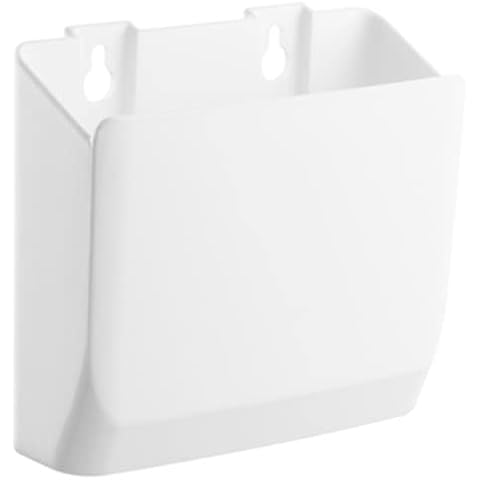 Part King 1 x Universal White Wall Storage Holder Remote Pens Tools Office Screw Tape Home School Whiteboard Marker Pen Cover