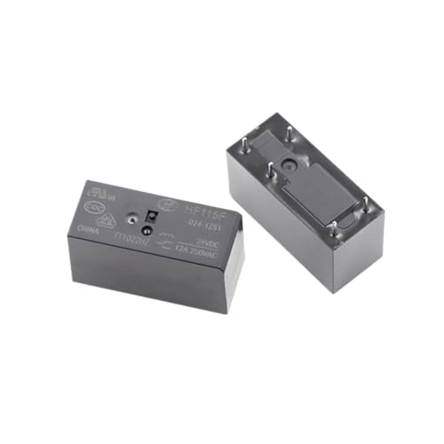 Relais 5 pièces HF/JQX-115F-012-1ZS1 miniature de puissance 12A 250VAC inverseur carte PCB
