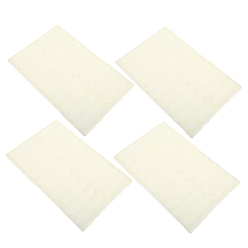 Lames de microscope plateaux de rangement et support de laboratoire 4pcs