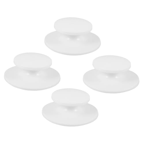 VALICLUD 4 Piezas Perillas de Repuesto para Tapas de Olla con Diseño Aislante Térmico y Antiescaldad de Mango Ergonómico para Cocina Accesorio Resistente para Ollas y Cacerolas