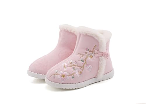 Girls Winter Warm Boot Kids Outdoor Snow Boots(Toddler/Little Kid)