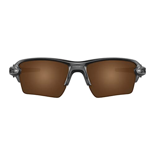 Image of Well-aimed Replacement Lenses Compatible with Oakley Flak 2.0 | Flak 2.0 XL Sunglasses - Brown Polarized
