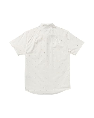 RVCA Men's Exotica Seersucker Short Sleeve2