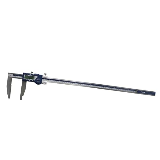 SHAHE Electronic Digital Caliper with 0-24"/600mm,0.0005"/(0.01mm) Resolution,+/-0.002" (0.05mm) Accuracy,Inch/Metric, ABS,Stainless Steel Jaws