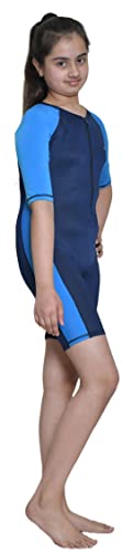 Image of Tempest Girls's Lycra Stretchable Multipurpose Wear for Swimming Costume I Diving I Cycling I Aerobics | Skating