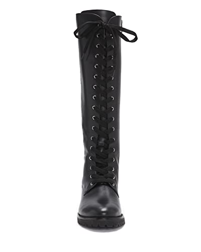 Vince Camuto Ackella Warm Caramel Pull On Squared Close Toe Block Heeled Boot3