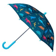 Kids Dinosaur Umbrella for Boys & Girls | Cute Cartoon Printed Rain Waterproof Lightweight Children Umbrella with Comfortable Handle | Fun School & Outdoor Rain Protection-image-22
