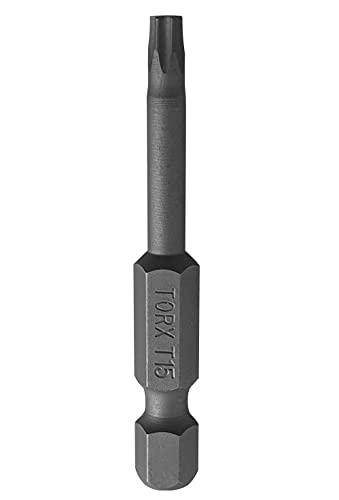 PROJAHN 2832-10 1/4-Inch 50 mm T15 TX Bit Box - Silver (10-Piece), Länge 50 mm - Image 2