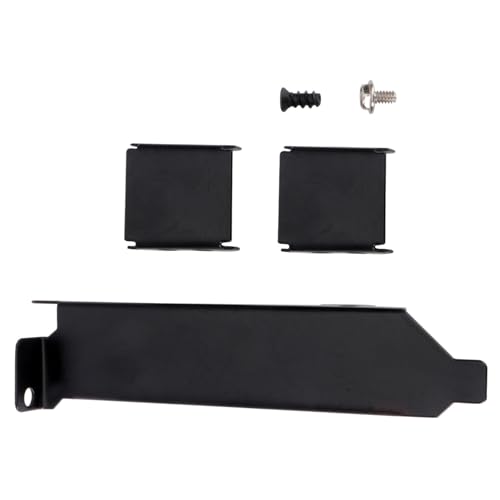 Gatuida Kit De Refroidissement Pour Support De Ventilateur De Carte Graphique 2 Clips 8-9 Cm Support De Ventilateur Couvercle De Noir Style Aléatoire