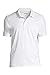 Lands' End Mens Rapid Dry Short Sleeve Classic Fit Polo Shirt White Regular X-Large