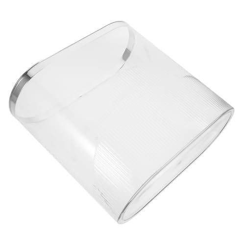 Cabilock bote de basura transparente rectangular para cocina